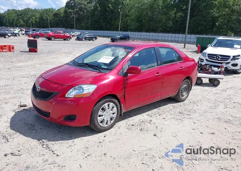 2011 Toyota Yaris from USA, damaged, VIN JTDBT4K33B1400548